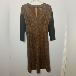 LYSSE NWT RARE WOMEN'S DRESS: SMALL, CAMEL SNAKE renaissance / medieval costume